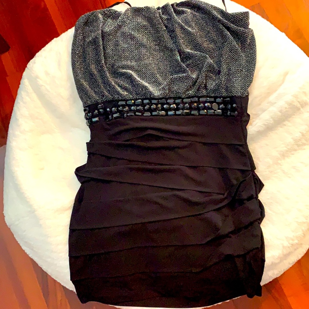 black dress